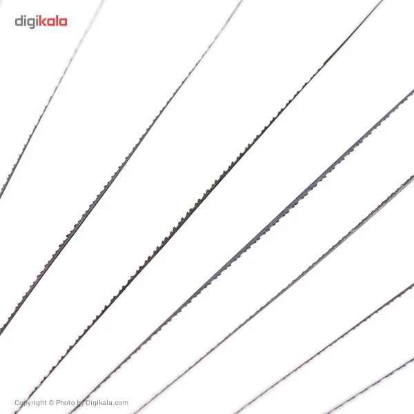 عکس شماره 4 : تیغه-ی اره مویی مخصوص برش چوب بسته 12 عددی