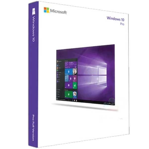 نرم افزار   ORGINAL  Windows 10 pro RetailBox جی بی