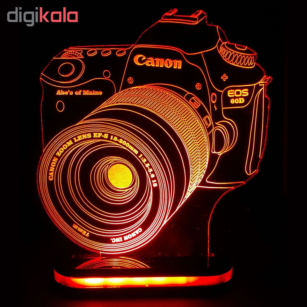 چراغ خواب طرح دوربین عکاسی کد 1004