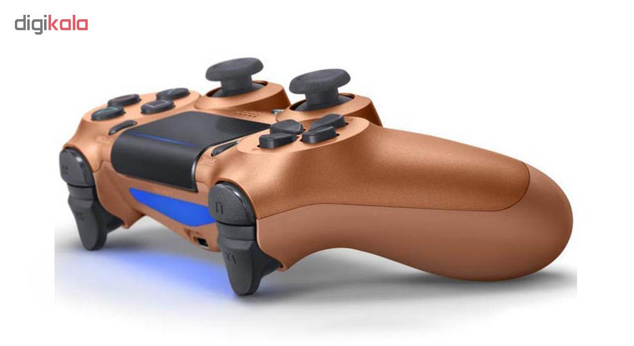 دسته بازی بی سیم سونی مدل Dualshock 4 Copper مناسب برای PS4