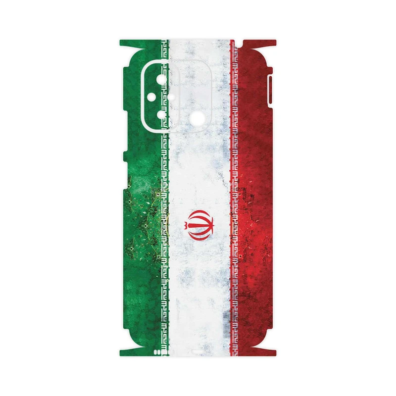 برچسب پوششی ماهوت مدل IRAN_Flag_1-FullSkin مناسب برای گوشی موبایل شیائومی Redmi 12C