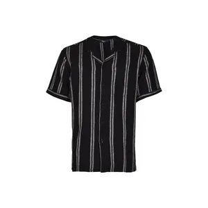 پیراهن آستین کوتاه مردانه بادی اسپینر مدل 5504 کد 1 رنگ مشکی