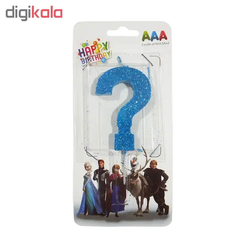 شمع تولد سورتک طرح اعداد مدل STC142