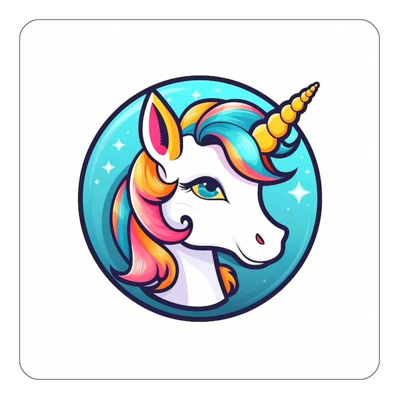 مگنت کاکتی طرح اسب تک شاخ و یونیکورن مدل mp31277