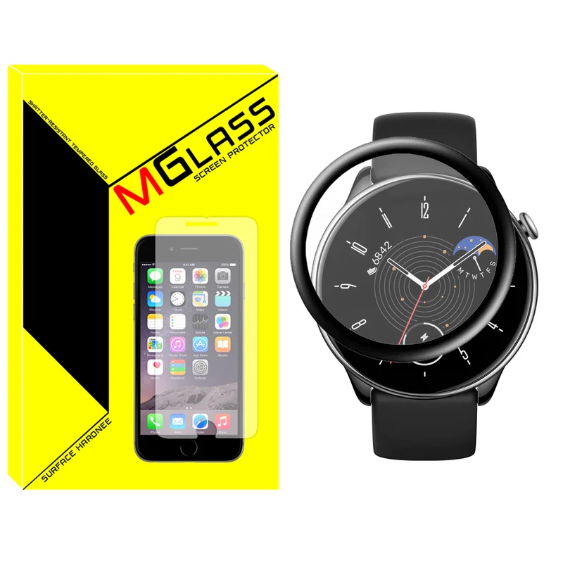 محافظ صفحه نمایش نانو ام‌گلس مدل NMG مناسب برای ساعت هوشمند امازفیت GTR Mini