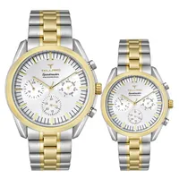 ست ساعت مچی عقربه&zwnj;ای کوارتز زنانه و مردانه تلارو مدل T3120SET2525