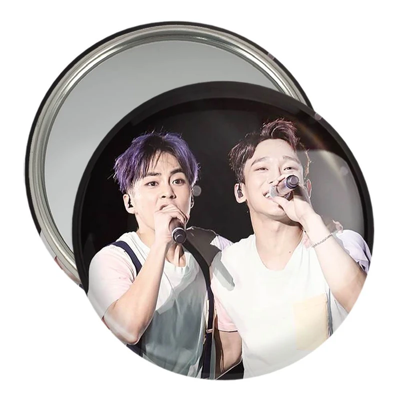 آینه جیبی خندالو مدل گروه اکسو EXO  کد 13585