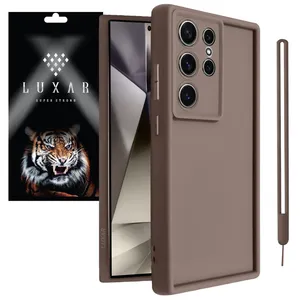 Luxar s24ultra -Puffer with band Cover For samsung galaxy s24 ultra