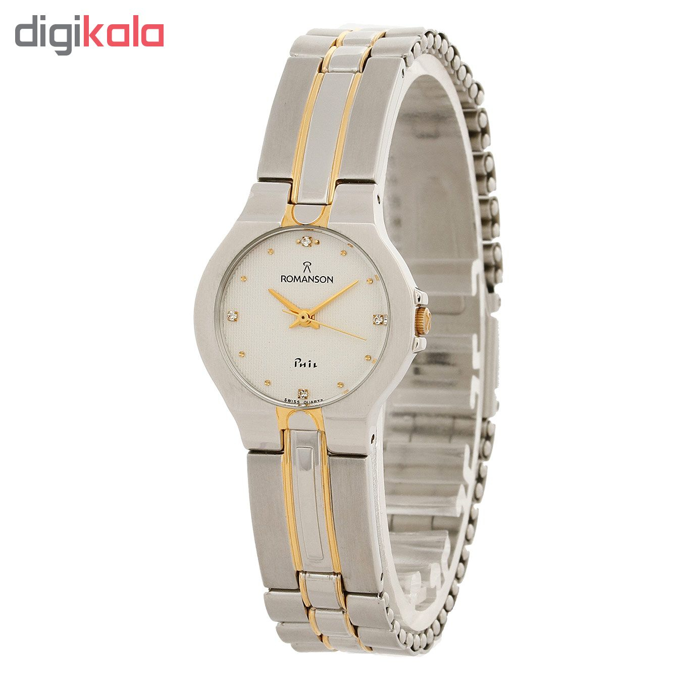 ساعت مچی عقربه ای زنانه رومانسون مدل NM0121LL1CAS1G