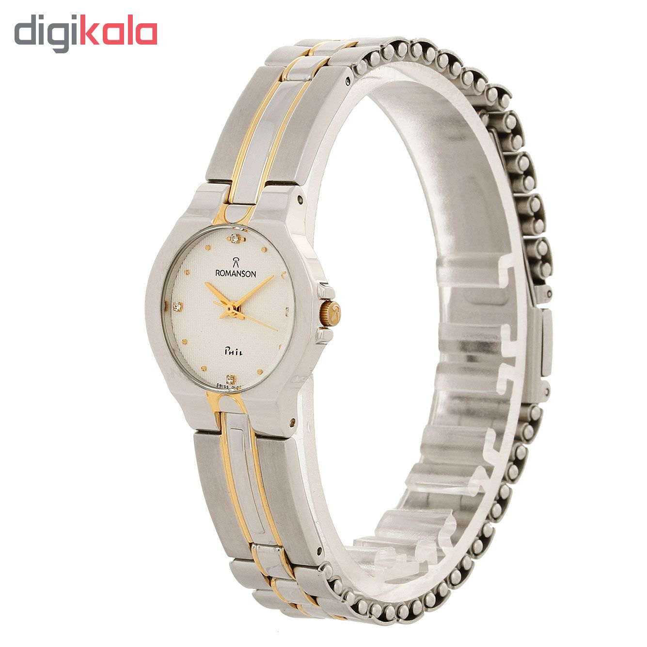 ساعت مچی عقربه ای زنانه رومانسون مدل NM0121LL1CAS1G