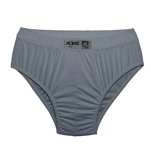 شورت اسلیپ مردانه آداک مدل نخی رنگ طوسی