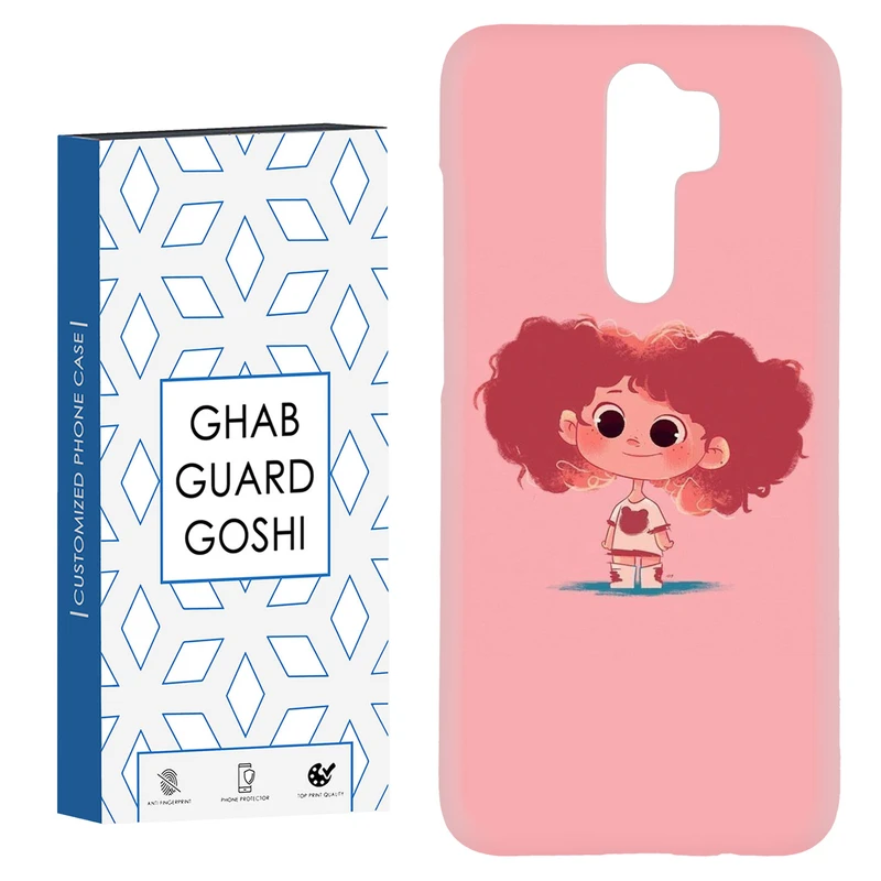 کاور قاب گارد گوشی طرح دختر کد Dimo-749 مناسب برای گوشی موبایل شیائومی Redmi 9 / Redmi 9 Prime