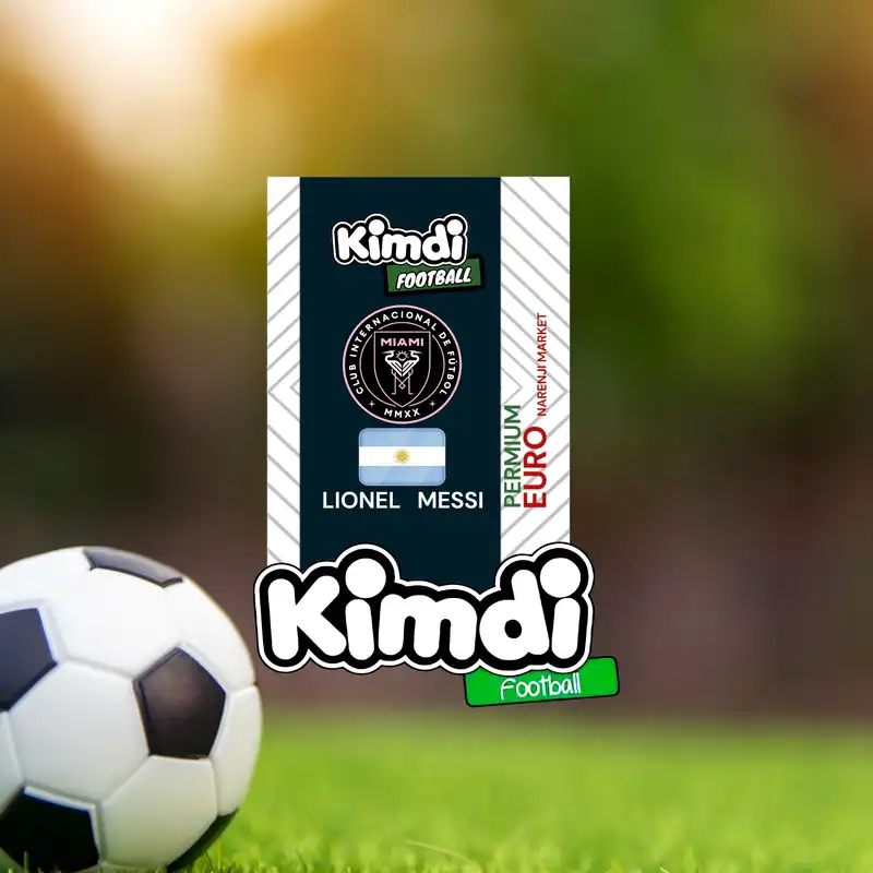 اسباب بازی شانسی کیمدی مدل پرمیوم یورو مسی