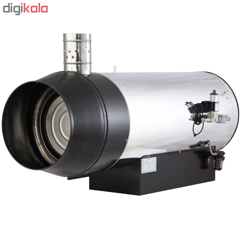 جت هیتر دوگانه سوز دودکشدار نیرو تهویه البرز مدل 2ED-70