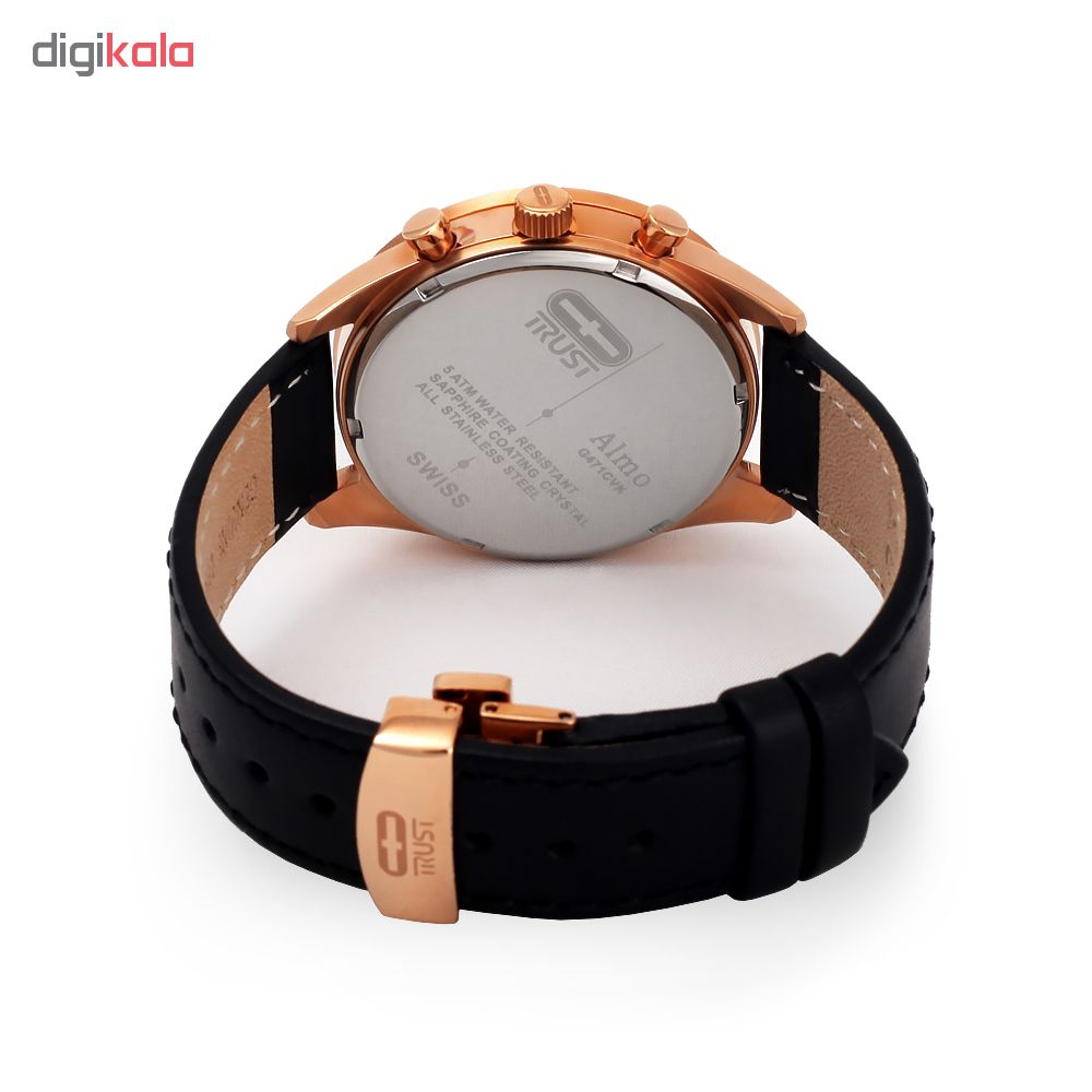 ساعت مچی عقربه ای مردانه تراست مدل G471CVK