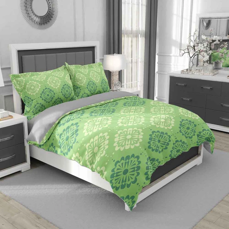 سرویس روتختی نوپه هوم مدل پترن T6076 تک نفره 5 تکه