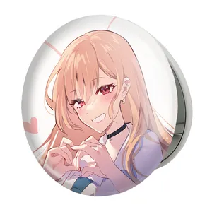 آینه جیبی خندالو طرح کیتاگاوا انیمه مای درس آپ دارلینگ مدل تاشو کد 23874 