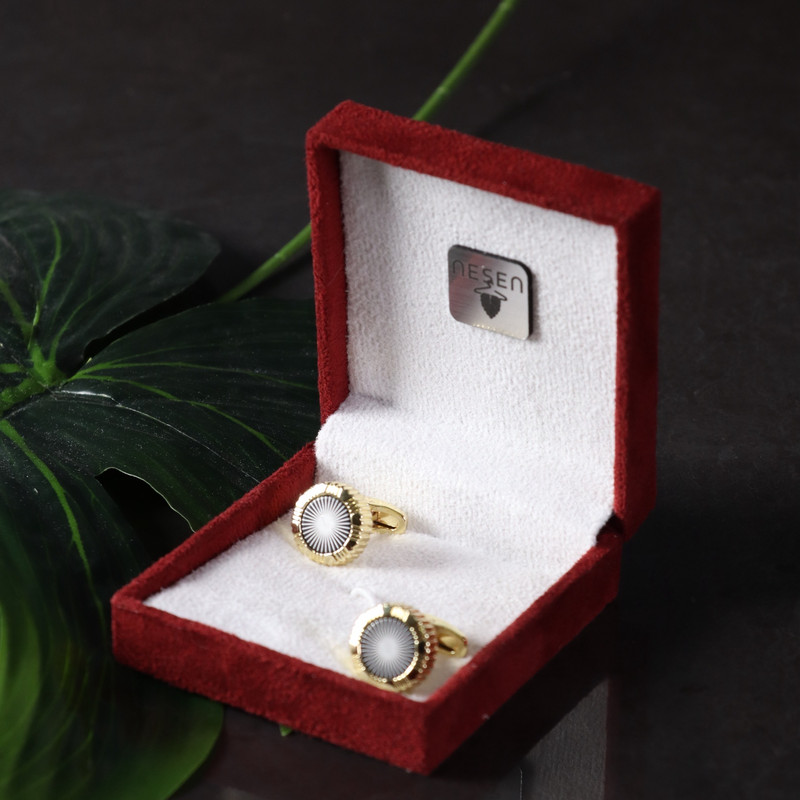 دکمه سردست مردانه نسن مدل P18 دکمه سردست مردانه نسن مدل P18