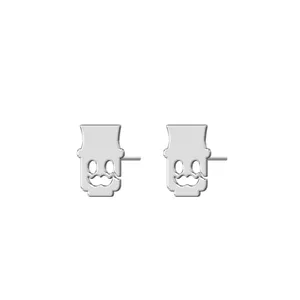 گوشواره نقره ترمه 1 طرح پوکمن کد E190