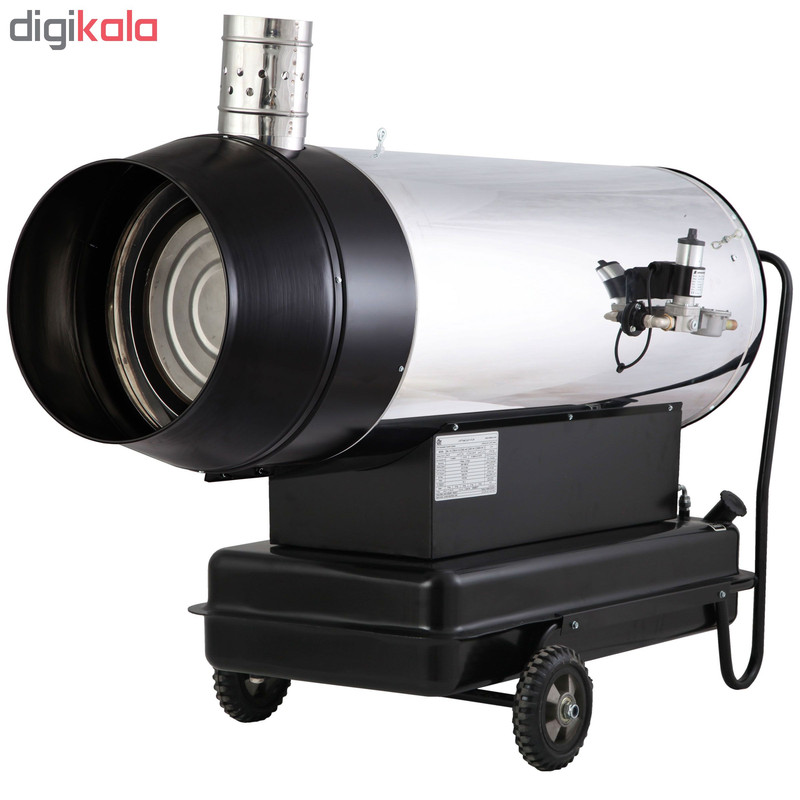 جت هیتر دوگانه سوز دودکشدار مخزن دار نیرو تهویه البرز مدل 2EDB-70