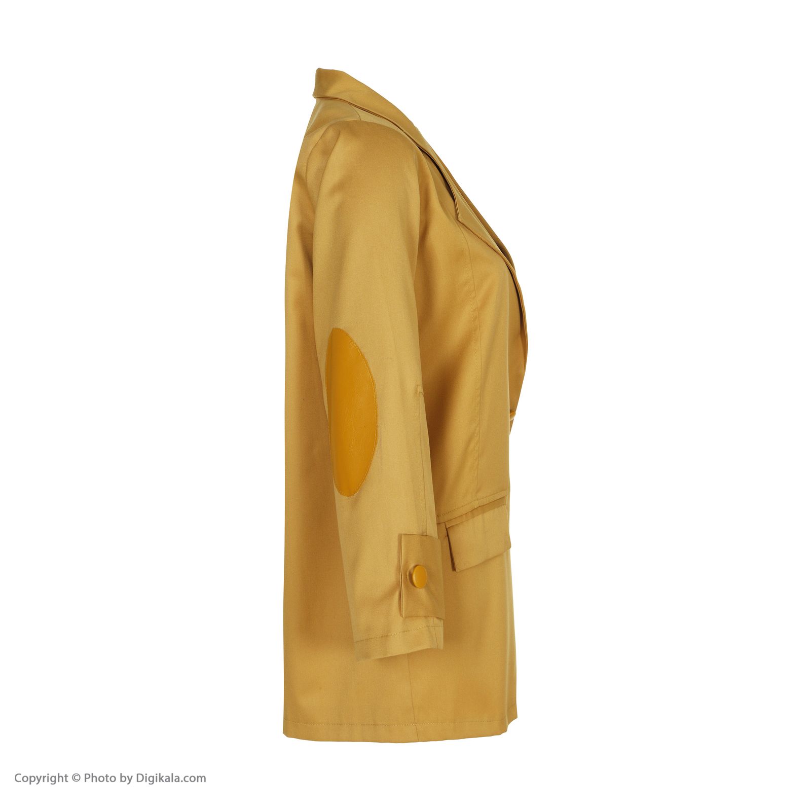 بارانی زنانه جاستیفای مدل W0414216RC-MUSTARD -  - 3