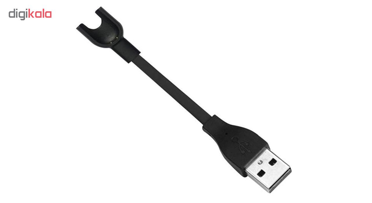 کابل USB مدل Kavan123 مناسب برای مچ بند هوشمند شیائومی Mi Band 2