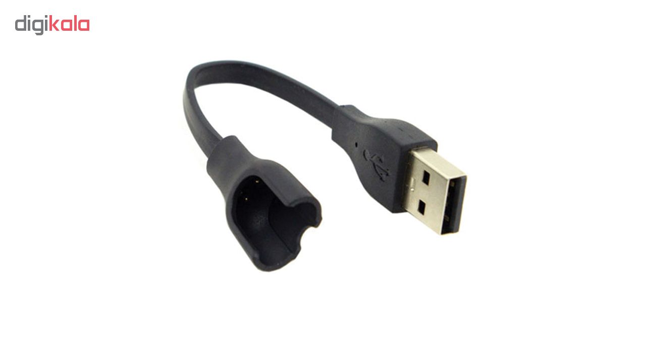 کابل USB مدل Kavan123 مناسب برای مچ بند هوشمند شیائومی Mi Band 2