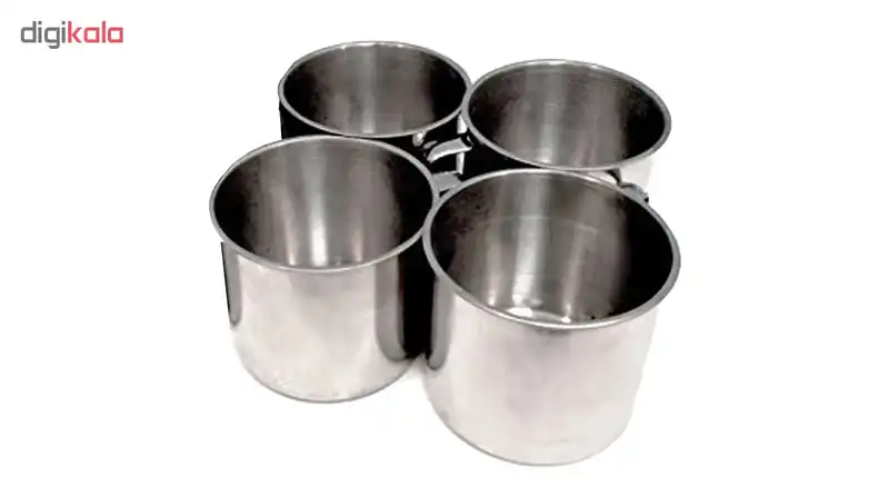 لیوان سفری مدل 007 بسته 4 عددی