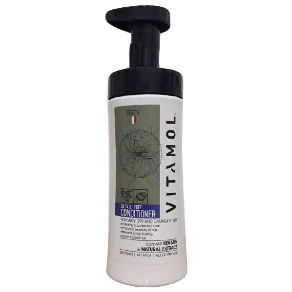 نرم کننده مو ویتامول مدل موهای خشک و آسیب دیده حجم 300 میلی لیتر