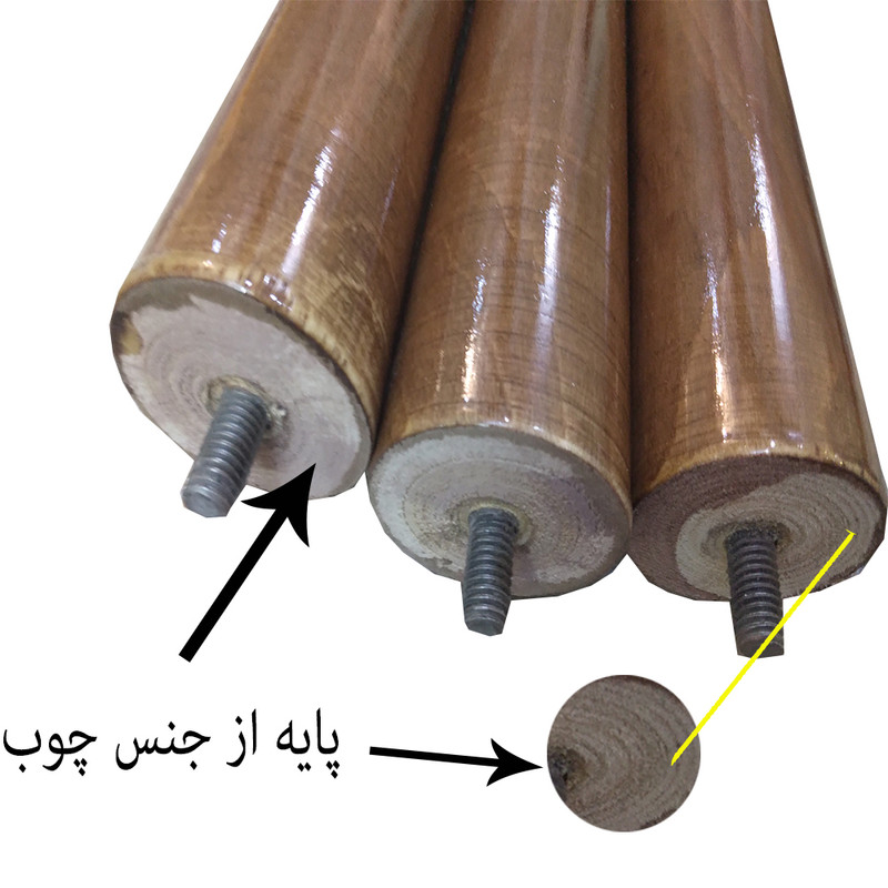 میز عسلی مدل بهار کد 01 مجموعه 3 عددی