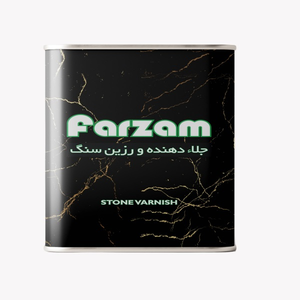 رزین سنگ مات فرزام کد 605 وزن 4 لیتر
