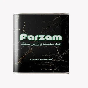 رزین سنگ مات فرزام کد 605 وزن 4 لیتر