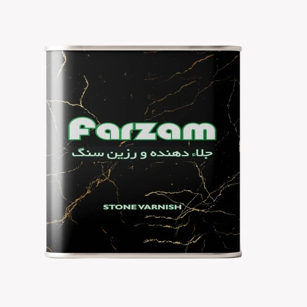 رزین سنگ مات فرزام کد 605 وزن 4 لیتر