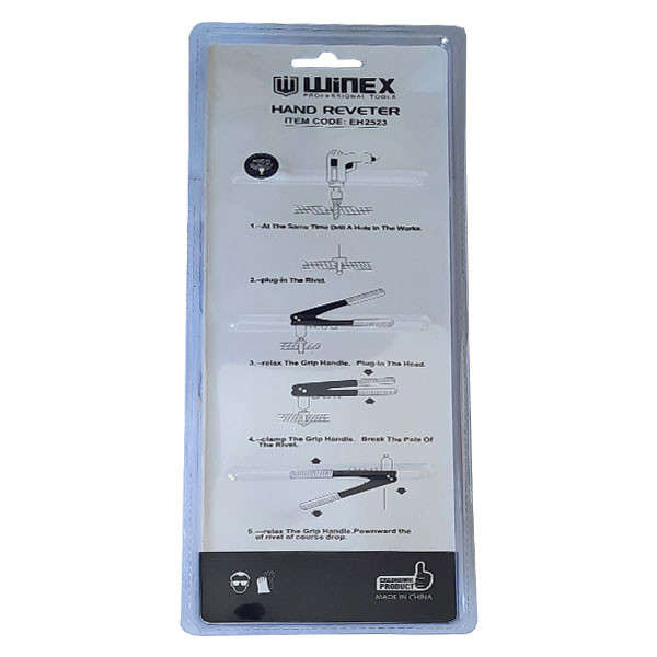 انبر پرچ دستی وینکس مدل EH-2523