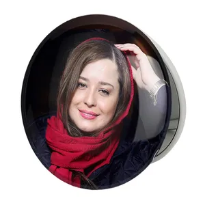 آینه جیبی خندالو طرح مهراوه شریفی نیا مدل تاشو کد 6249 