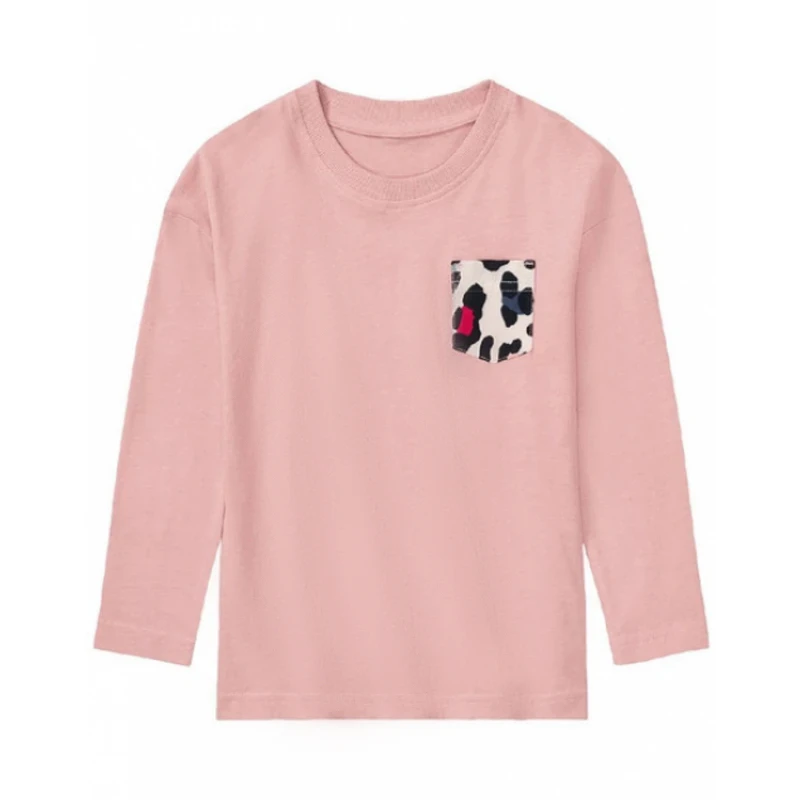 تی‌شرت آستین بلند دخترانه پیپرتس مدل my9495