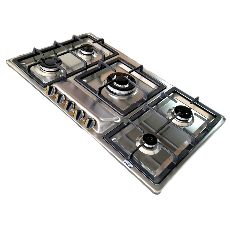 اجاق گاز صفحه ای هاکان مدل رومیزی اپکس استیل ترموکوبل دار