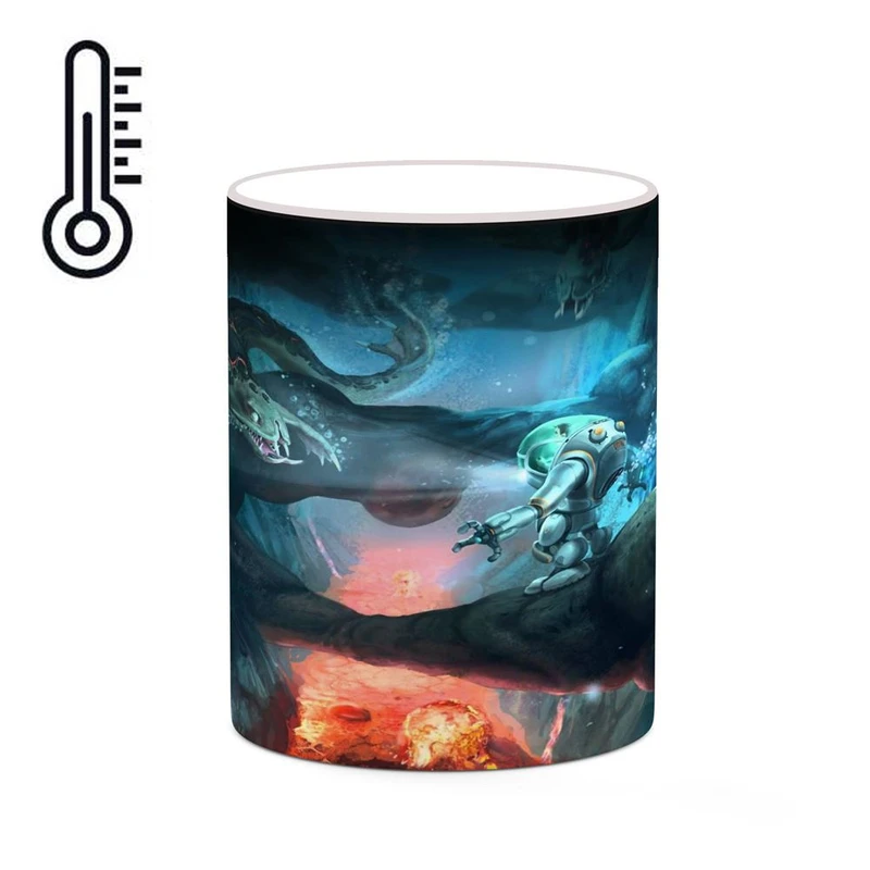 ماگ حرارتی کاکتی مدل بازی Subnautica Game کد mgh30445