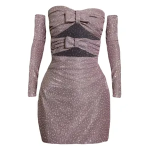 پیراهن یقه دکلته زنانه مدل Pi36