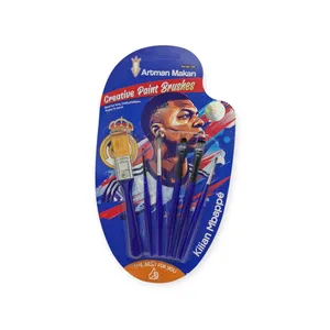 ست قلم‌مو آرتمن مدل 220 طرح امباپه مجموعه 6 عددی