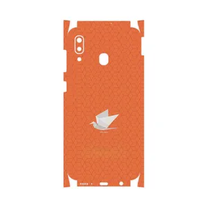 MAHOOT Minimalist origami bird-FullSkin Cover Sticker for Samsung Galaxy M10s