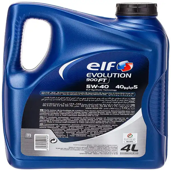 روغن موتور خودرو الف مدل Evolution 900 FT 5W-40 حجم 4 لیتر
