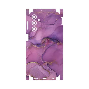 MAHOOT Purple Marble-FullSkin Cover Sticker for Samsung Galaxy M34 5G