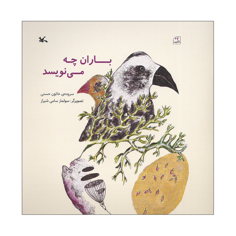 کتاب باران چه می نویسد اثر خاتون حسنی انتشارات کانون پرورش فکری کودکان و نوجوانان