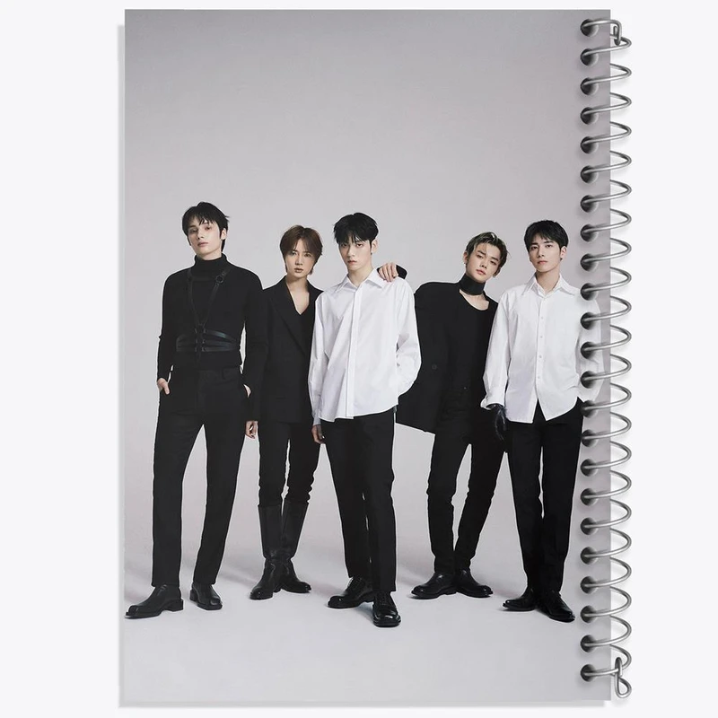 دفتر ژورنال نویسی 50 برگ خندالو مدل نقطه ای طرح گروه تی اکس تی TXT کد 20094