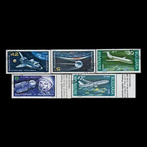 تمبر یادگاری مدل خارجی مجموعه 5 عددی 