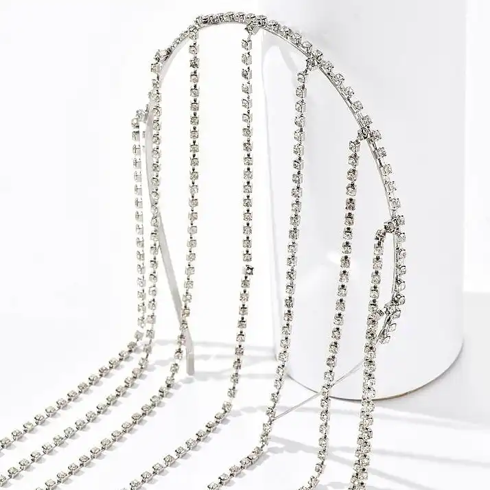 تل مو زنانه مدل آبشاری کد Sh770