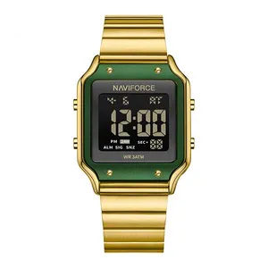 ساعت مچی دیجیتال زنانه نیوی فورس مدل NF5046 GGNG