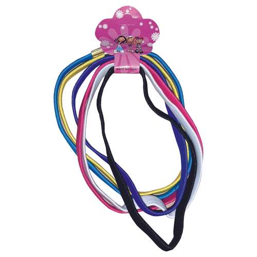 هدبند ورزشی مدل 6060 مجموعه 6 عددی