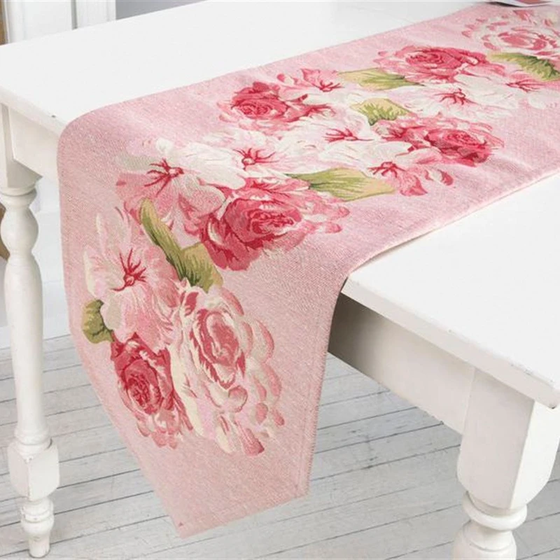 رانر انگلیش هوم مدل Dreamy Roses سایز 105x35 سانتی‌متر